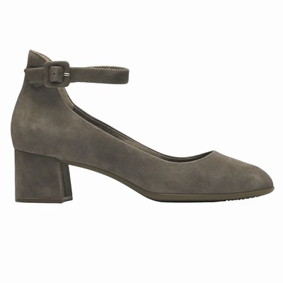 Rockport Total Motion Novalie-Strap Heels Damen Grau NUE-032547